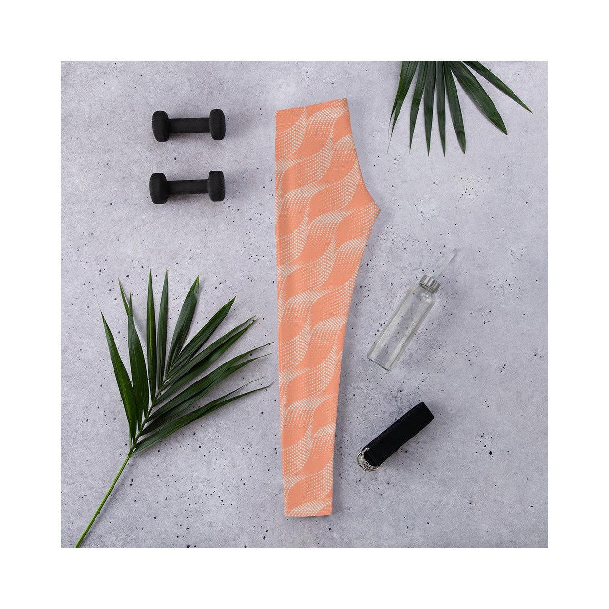Apricot Wave Leggings Gearbunch