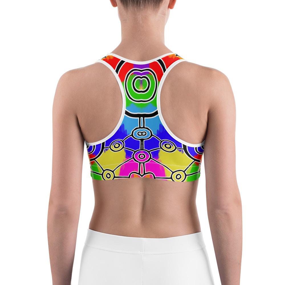 Bright Mob Sports bra | GearBunch