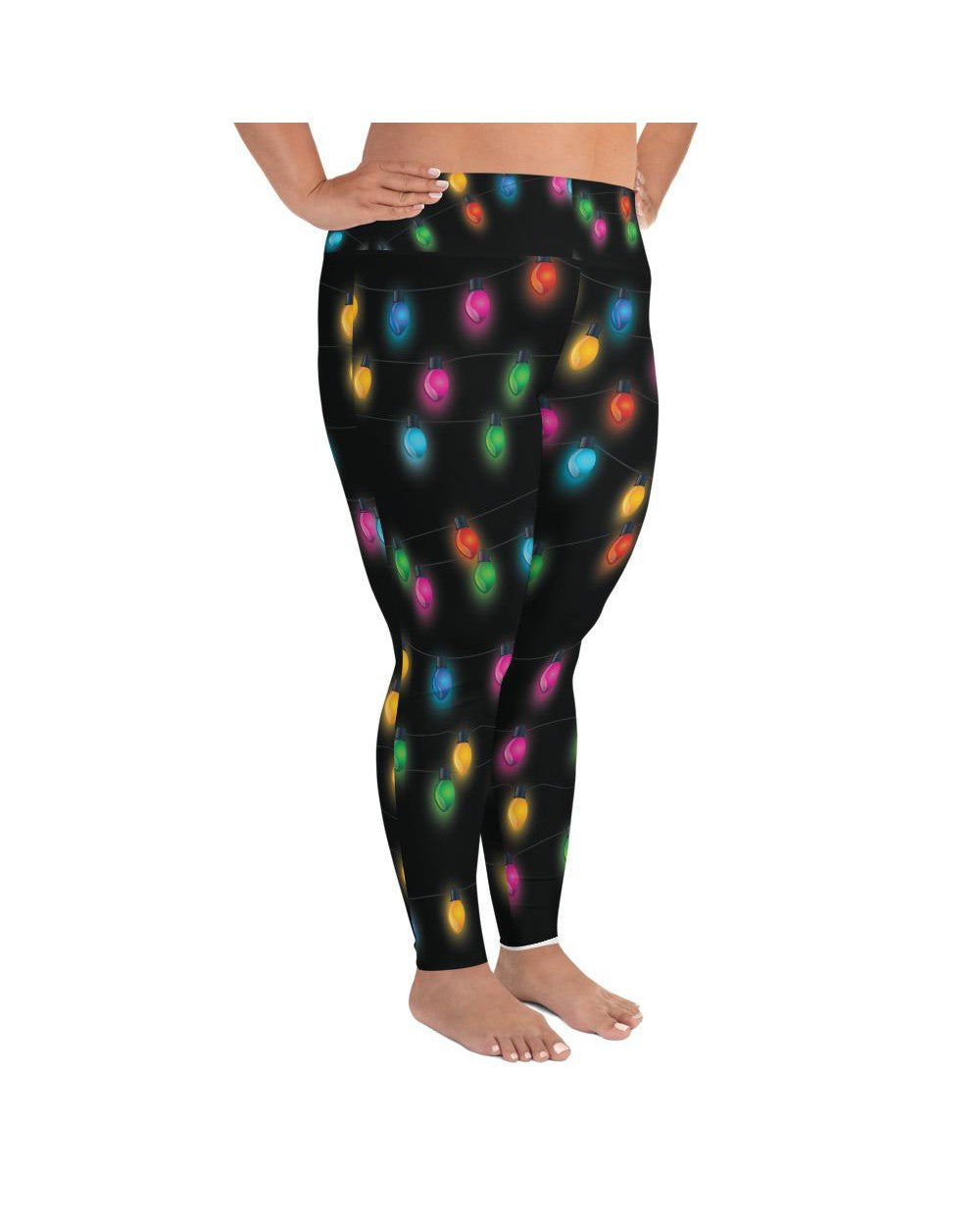 Christmas Lights Plus Size Leggings | GearBunch