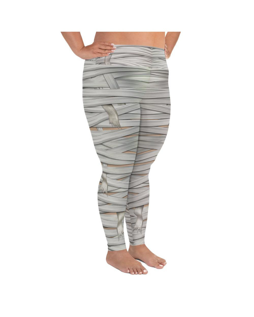 Mummy Leg Plus Size Leggings | GearBunch