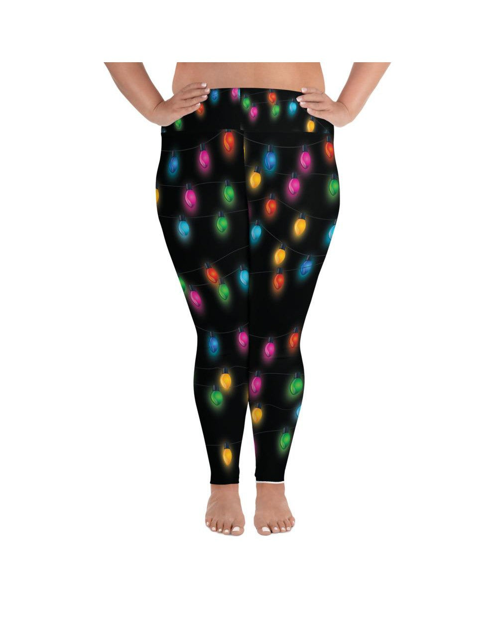 Christmas Lights Plus Size Leggings | GearBunch