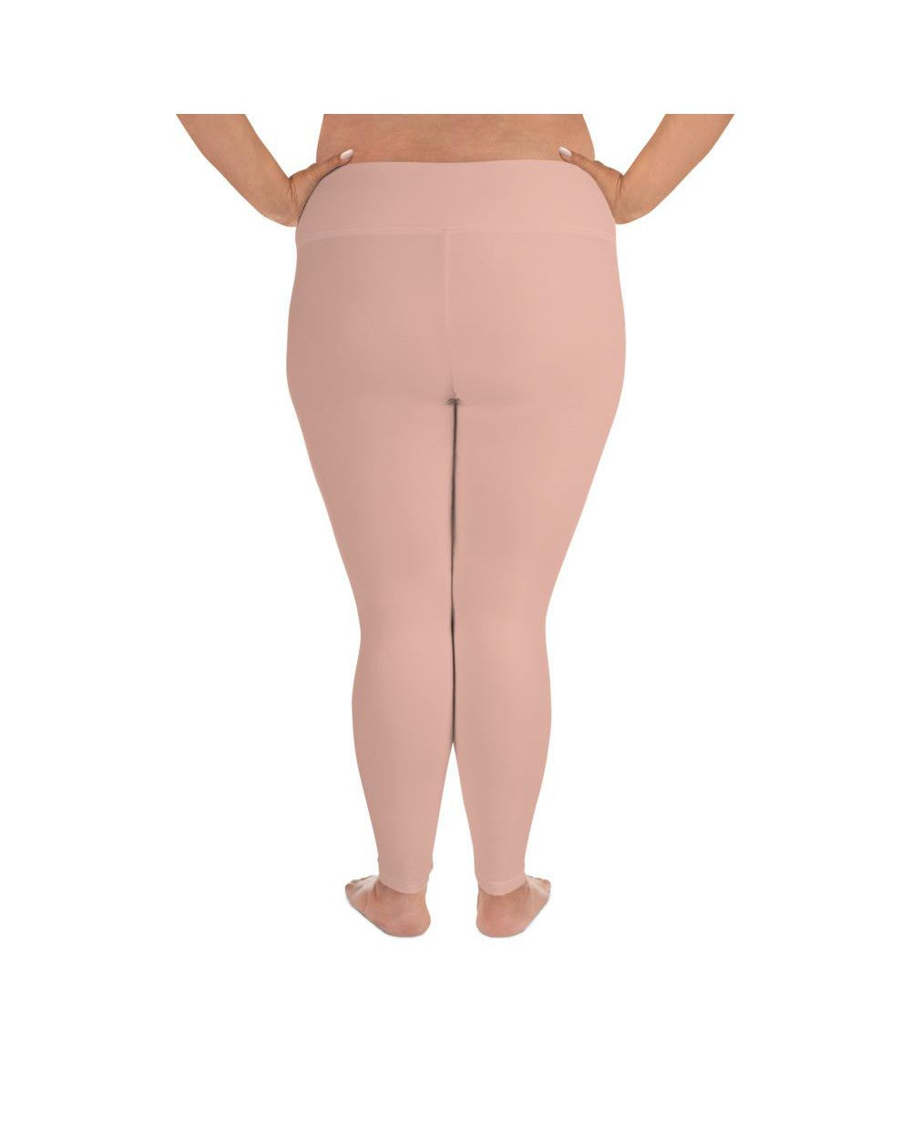Solid Nude Plus Size Leggings | GearBunch