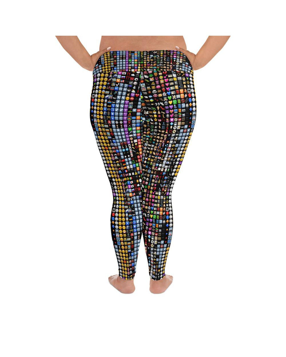 Emoji Plus Size Leggings | GearBunch