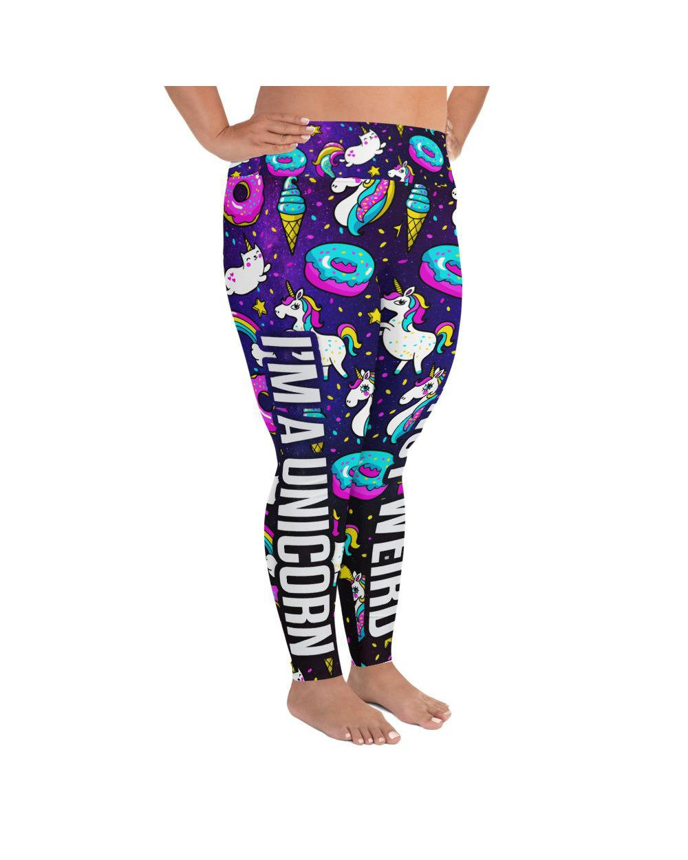 I'm Not Weird, I'm A Unicorn Plus Size Leggings | GearBunch