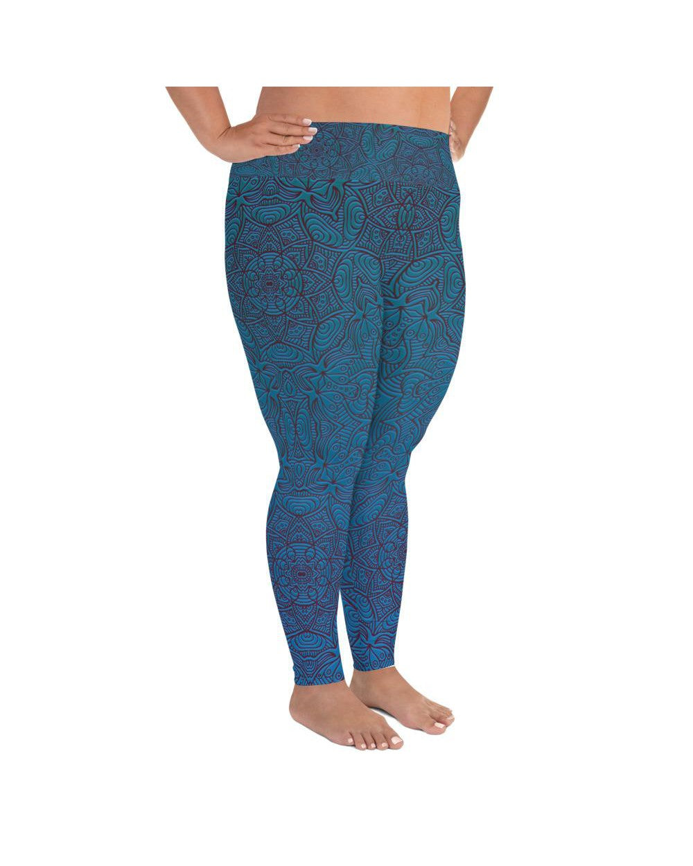 Ornamental Mandala Plus Size Leggings | GearBunch