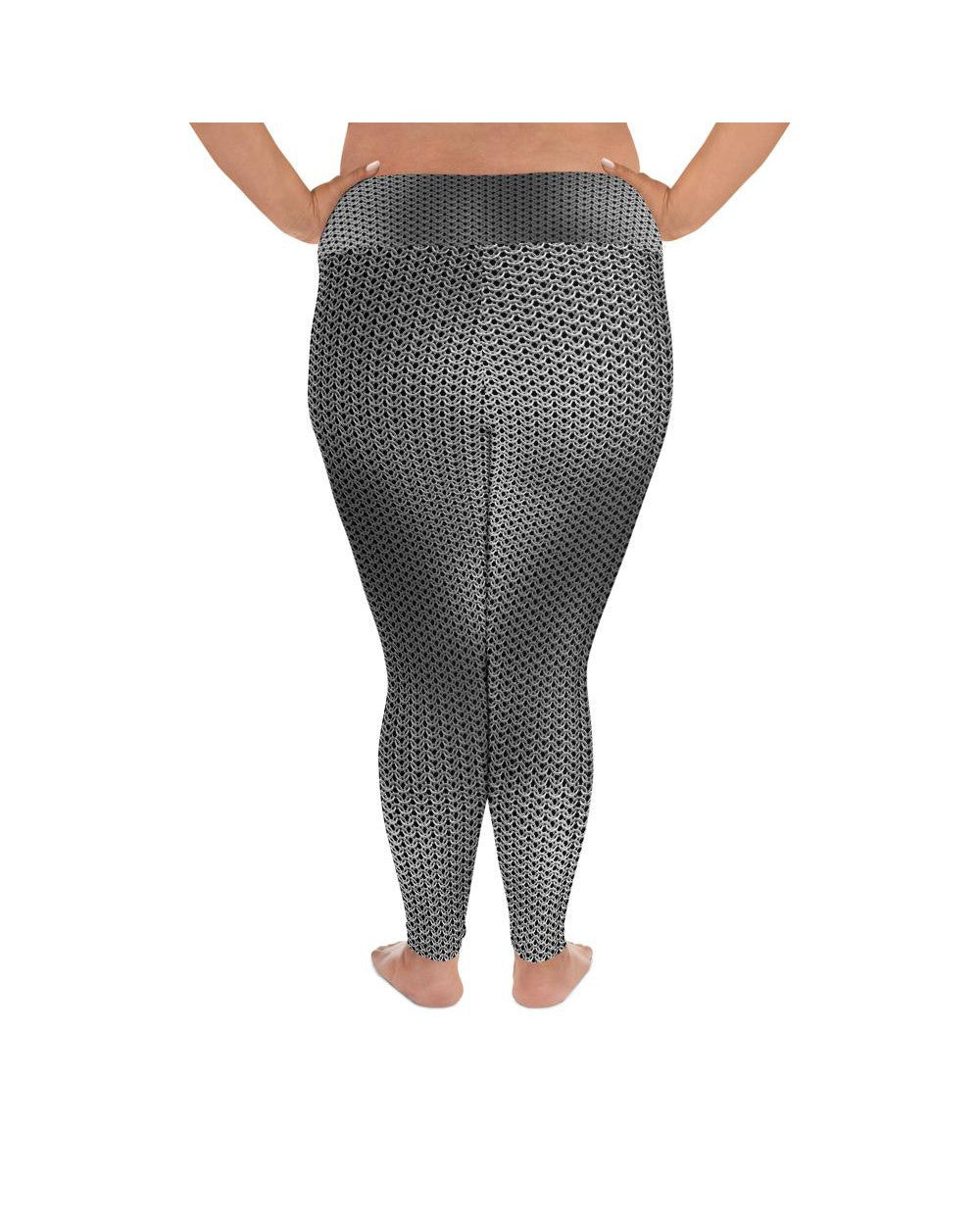 Knight's Chain Main Plus Size Leggings | GearBunch