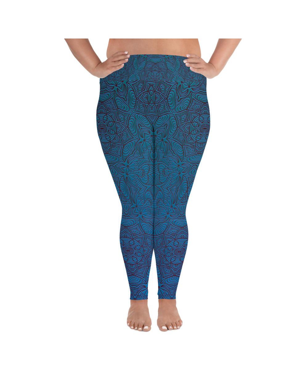 Ornamental Mandala Plus Size Leggings | GearBunch