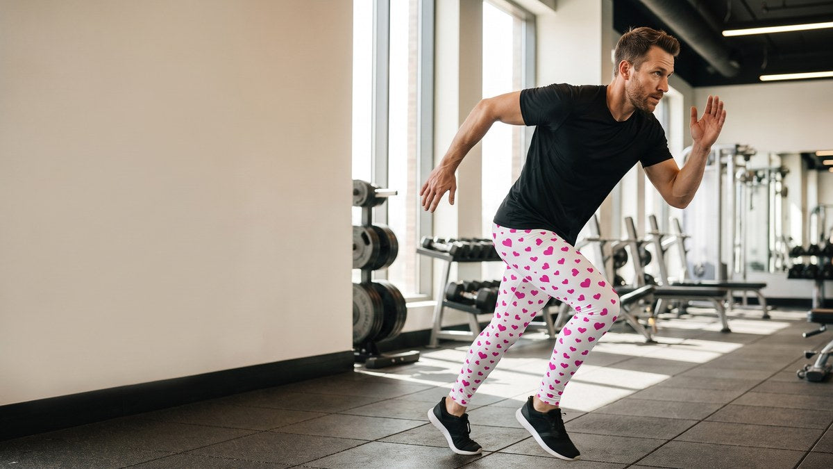 Lifestyle image of a model wearing Phoenix Yoga Pants from GearBunch