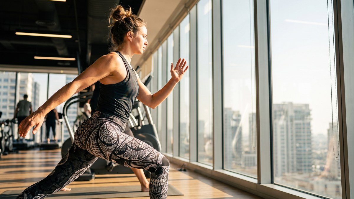 Lifestyle image for Leggings outfit - GearBunch activewear