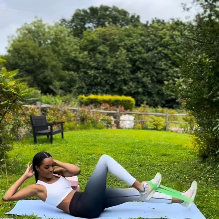 Lifestyle image for Printed leggings with dupatta - GearBunch activewear