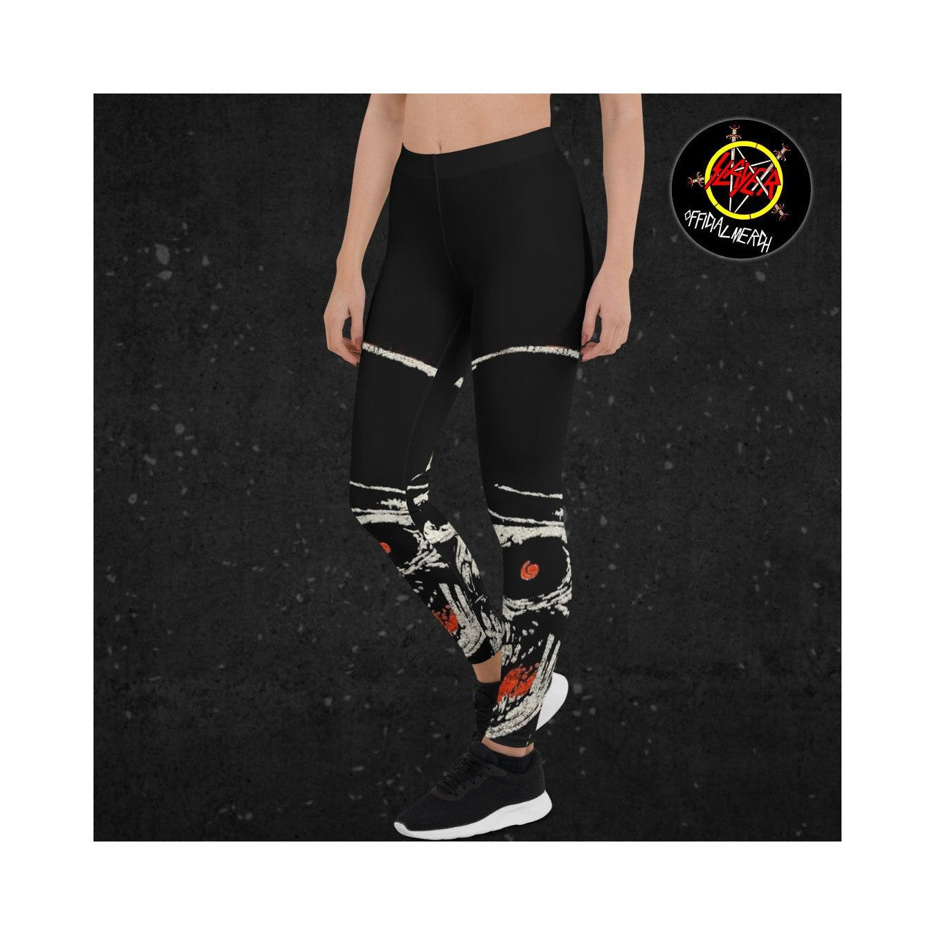 Slayer Skull Leggings Official Merch Left View