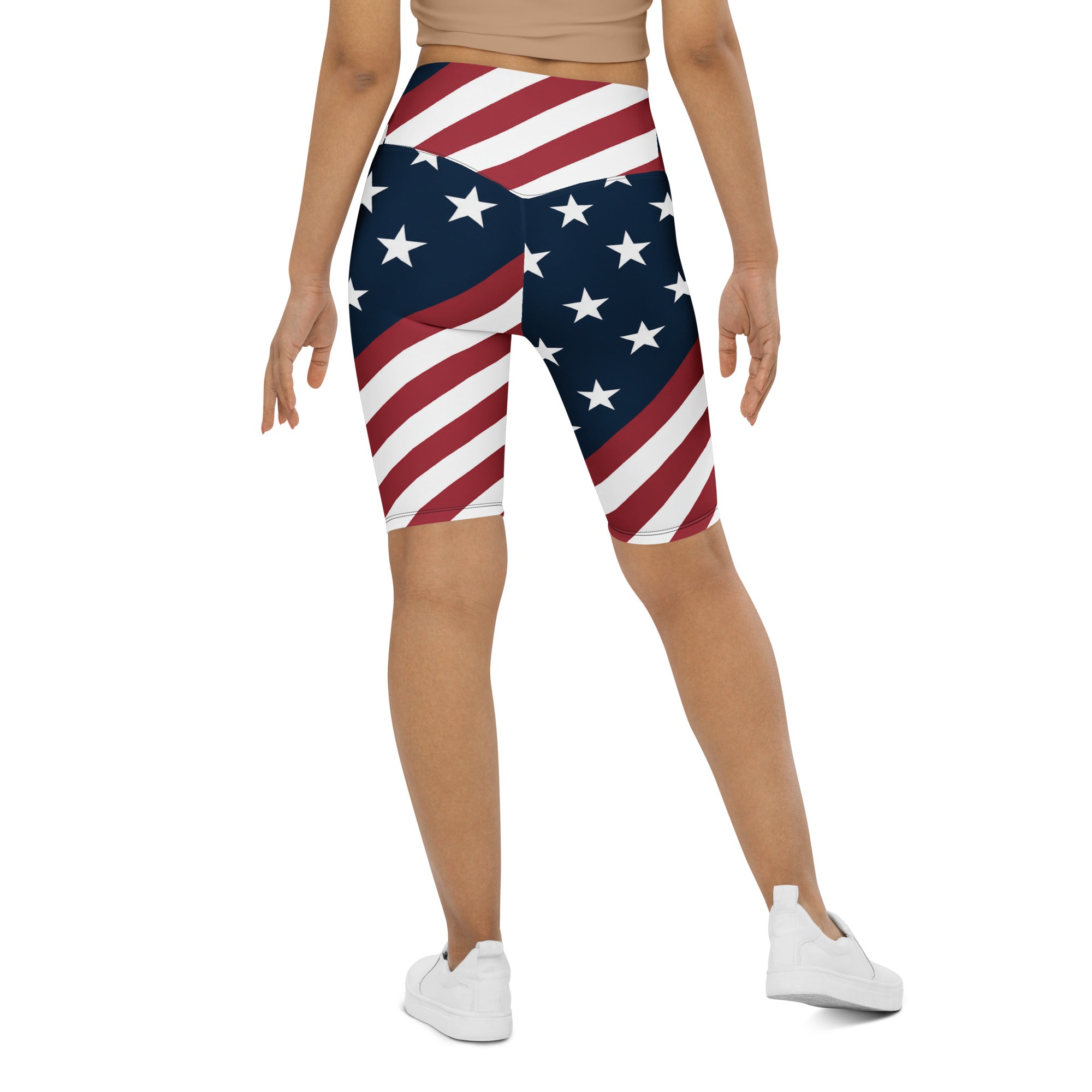 American Stars Diagonal Bike Shorts | GearBunch