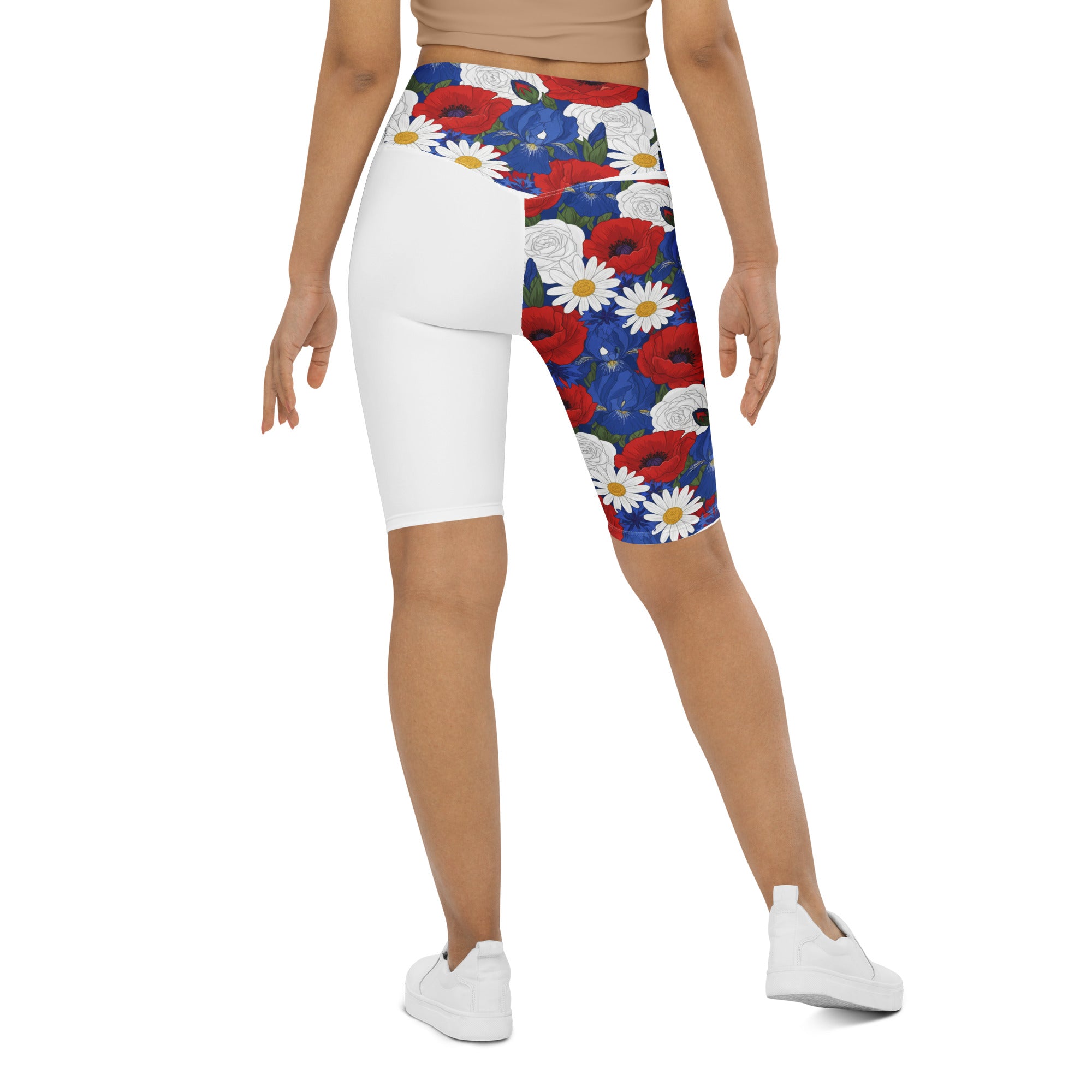 Americana Wildflower Bike Shorts | GearBunch