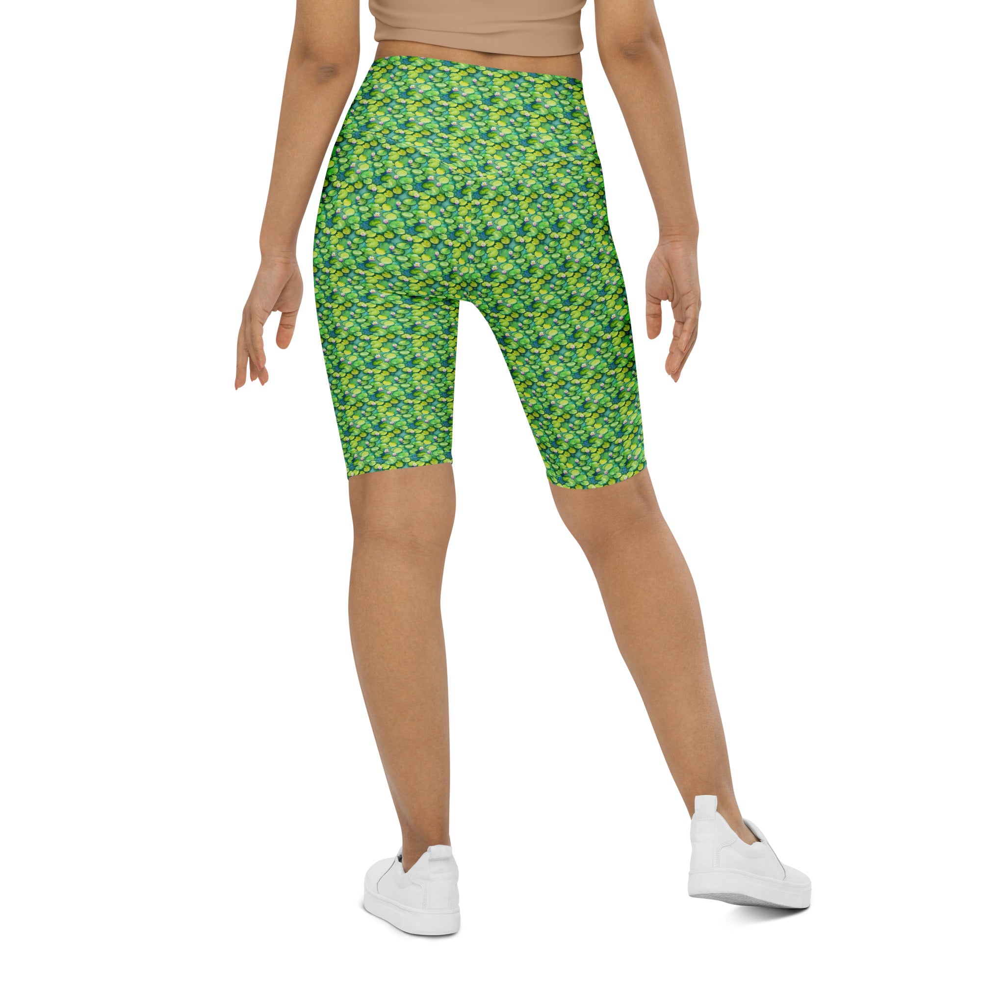 Monet Water Lilies Bike Shorts | GearBunch