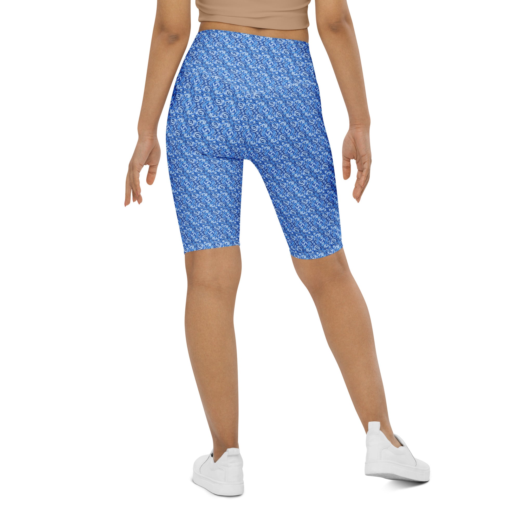 Illusionary Boat Ride Bike Shorts | GearBunch