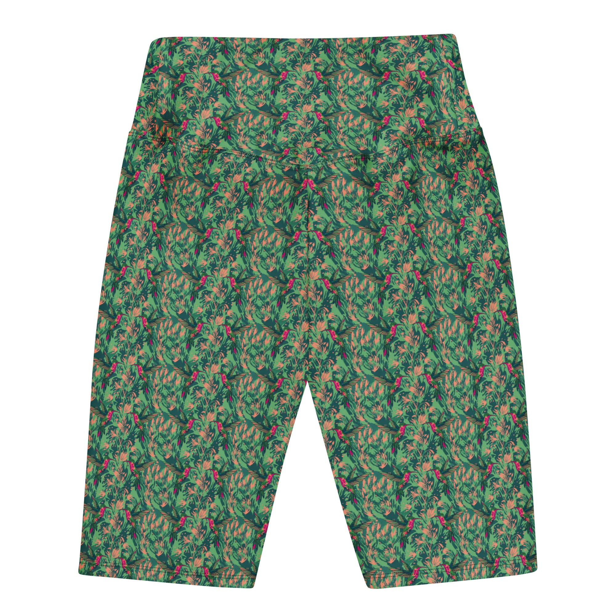 Ruby-throated Hummingbird Bike Shorts | GearBunch