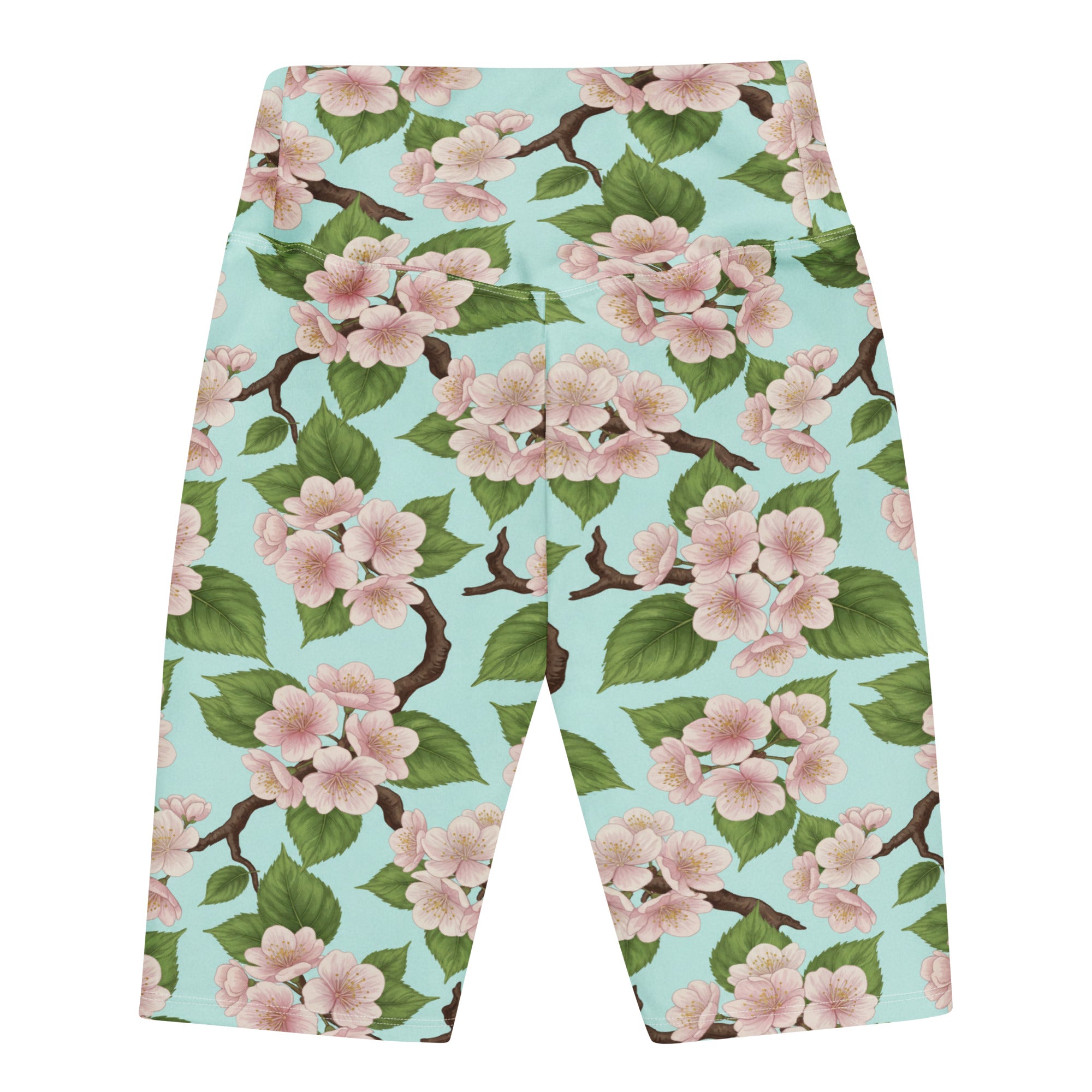 Cherry Blossom Branches Bike Shorts | GearBunch