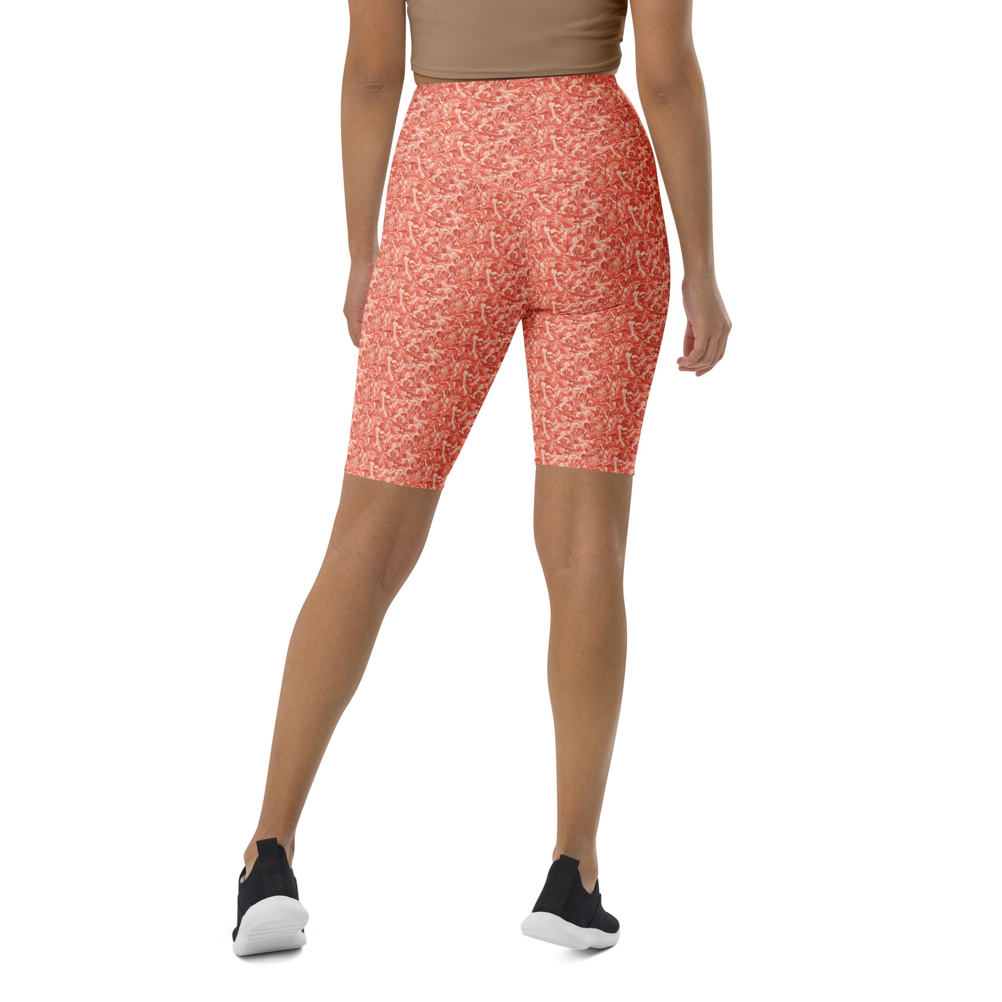 Distorted Cowboy Landscape Bike Shorts | GearBunch