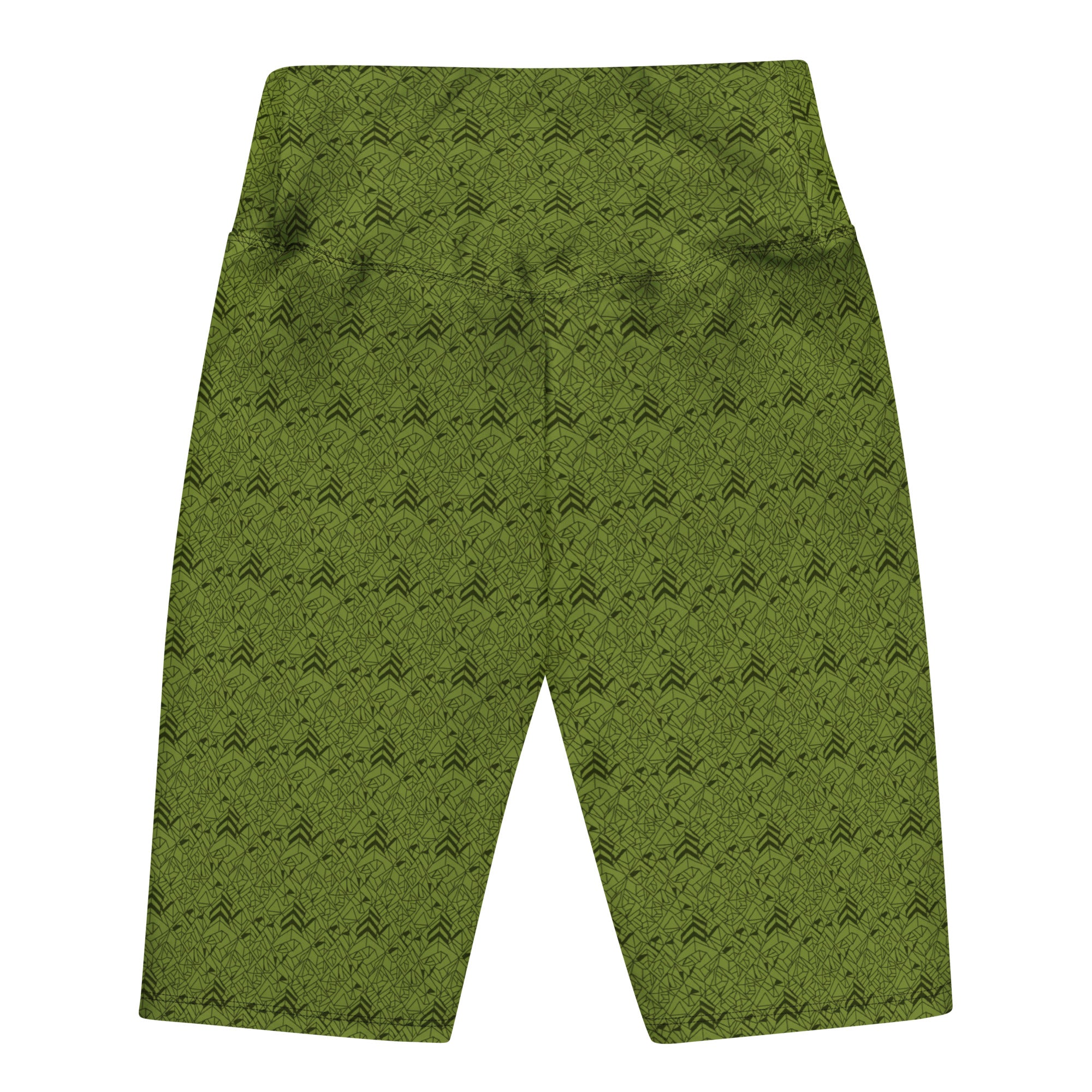 Velvet Olive Green Bike Shorts | GearBunch