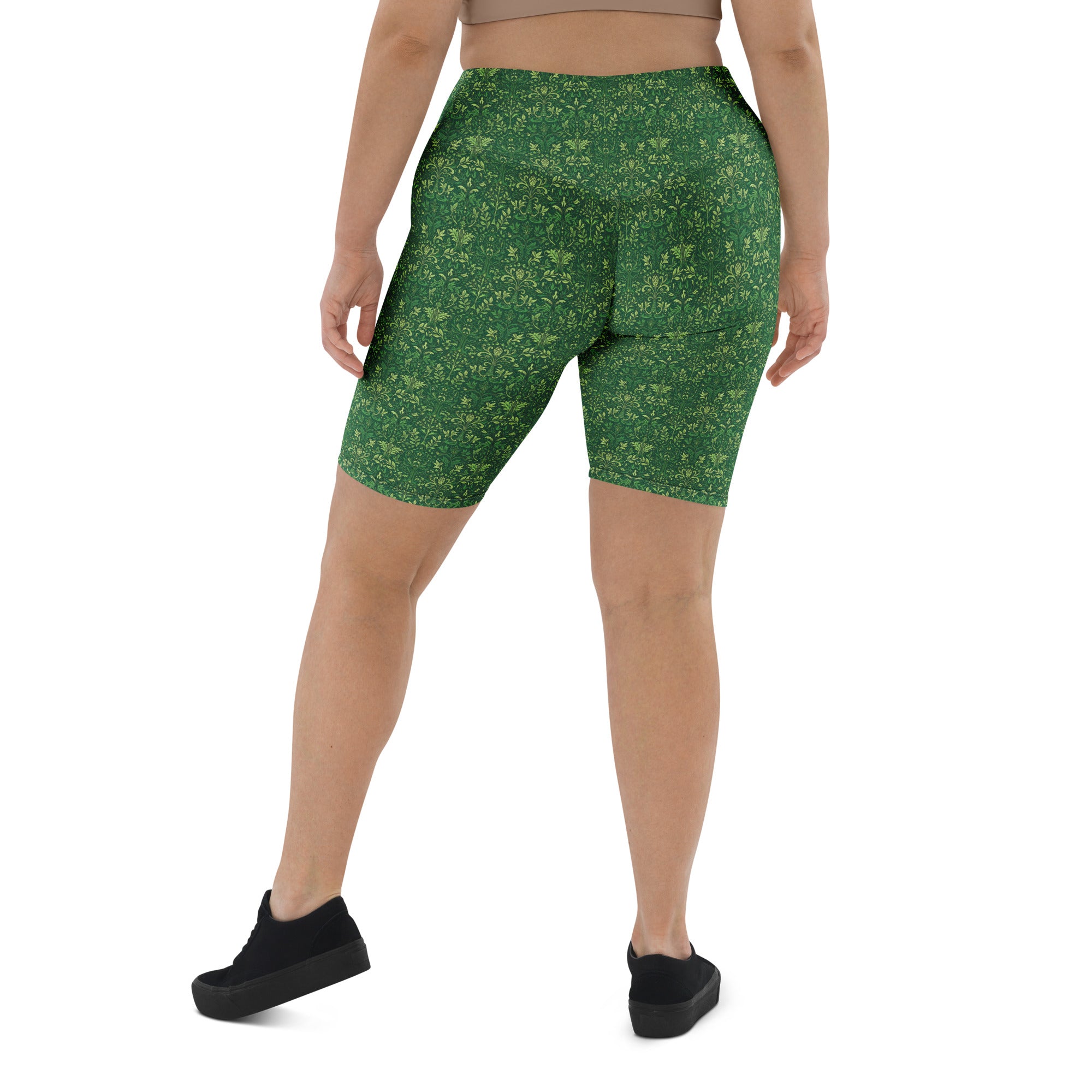 William Morris Tree Bike Shorts | GearBunch
