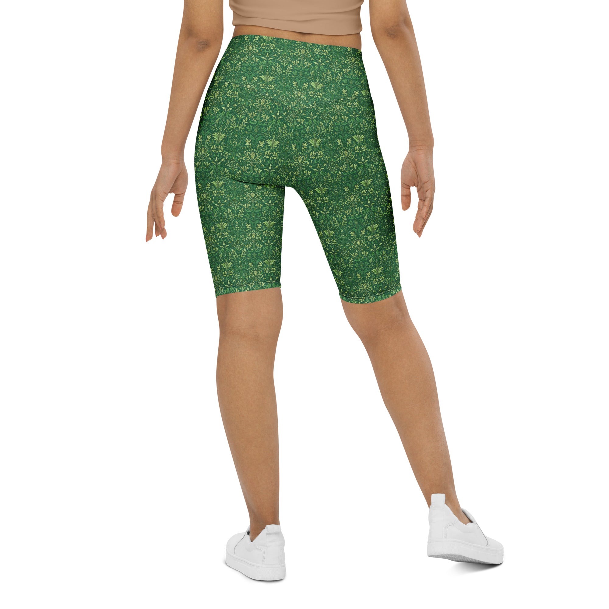 William Morris Tree Bike Shorts | GearBunch