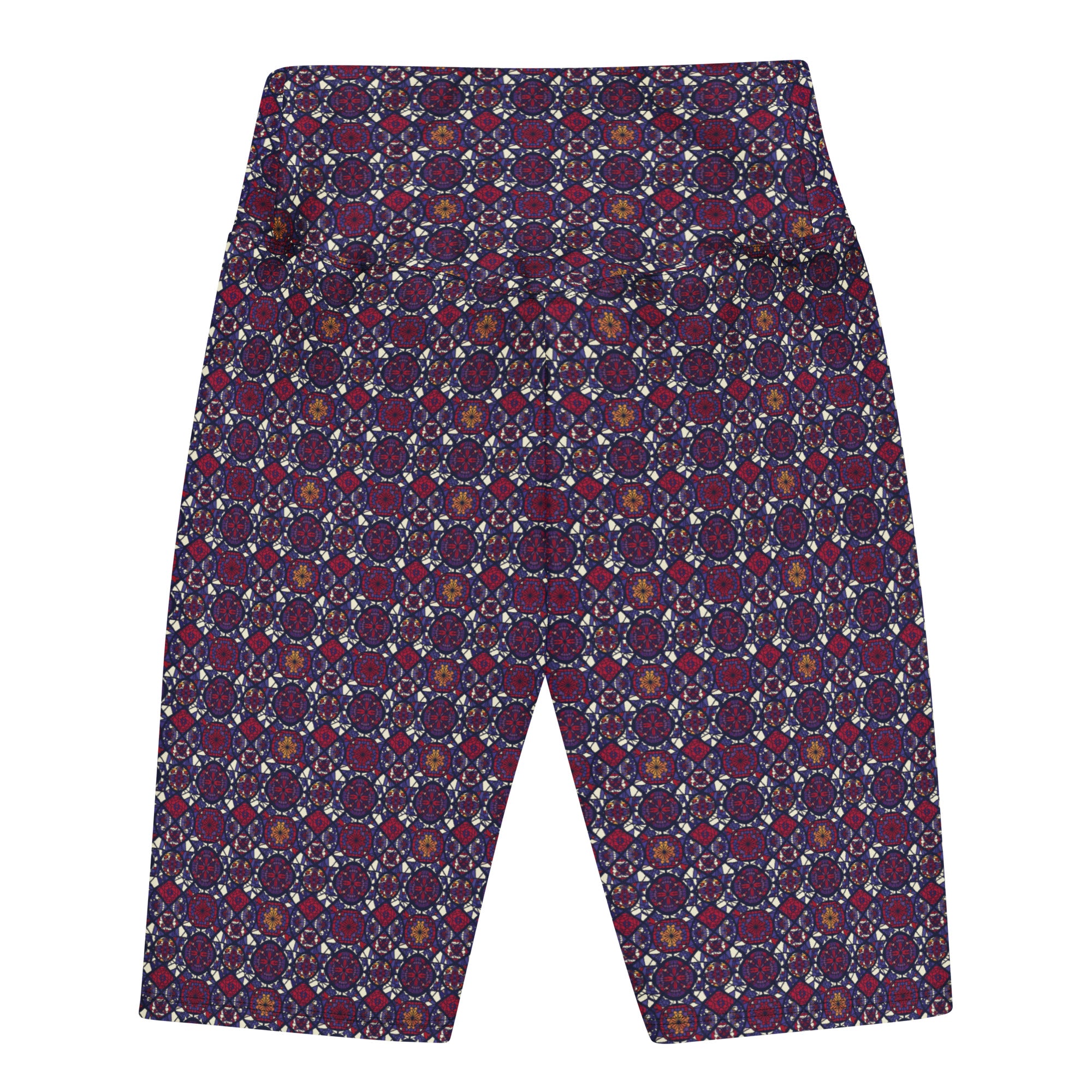 Stained Glass Cathedral Bike Shorts | GearBunch