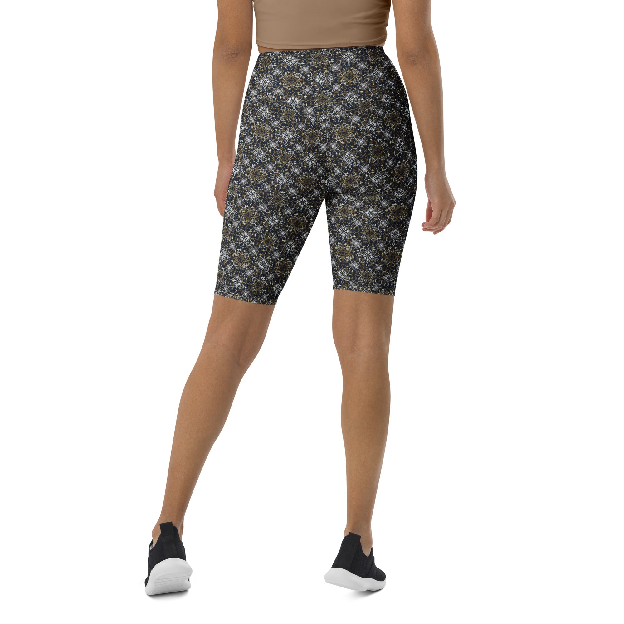 Cross Mandala Bike Shorts | GearBunch