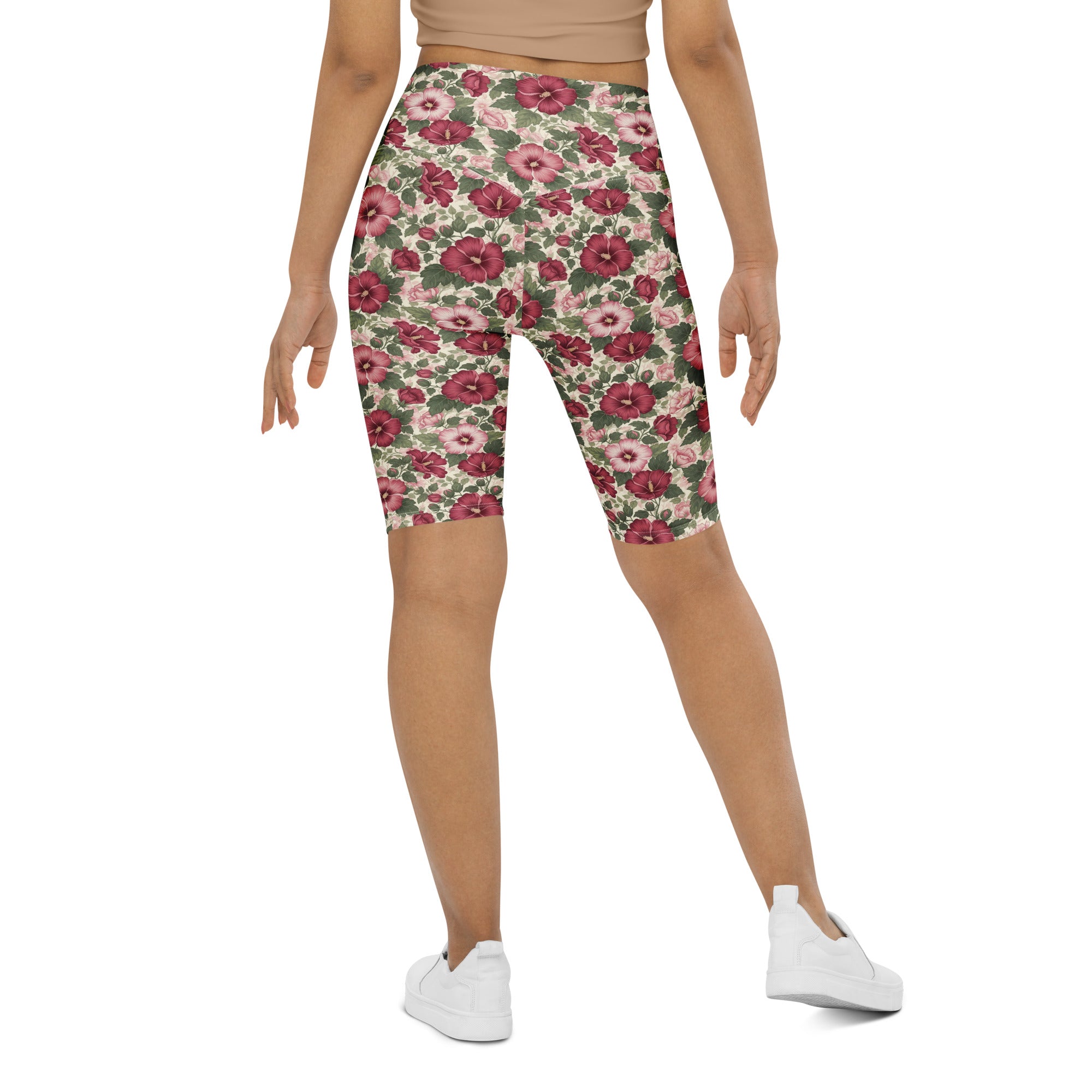 Rose of Sharon Bike Shorts | GearBunch