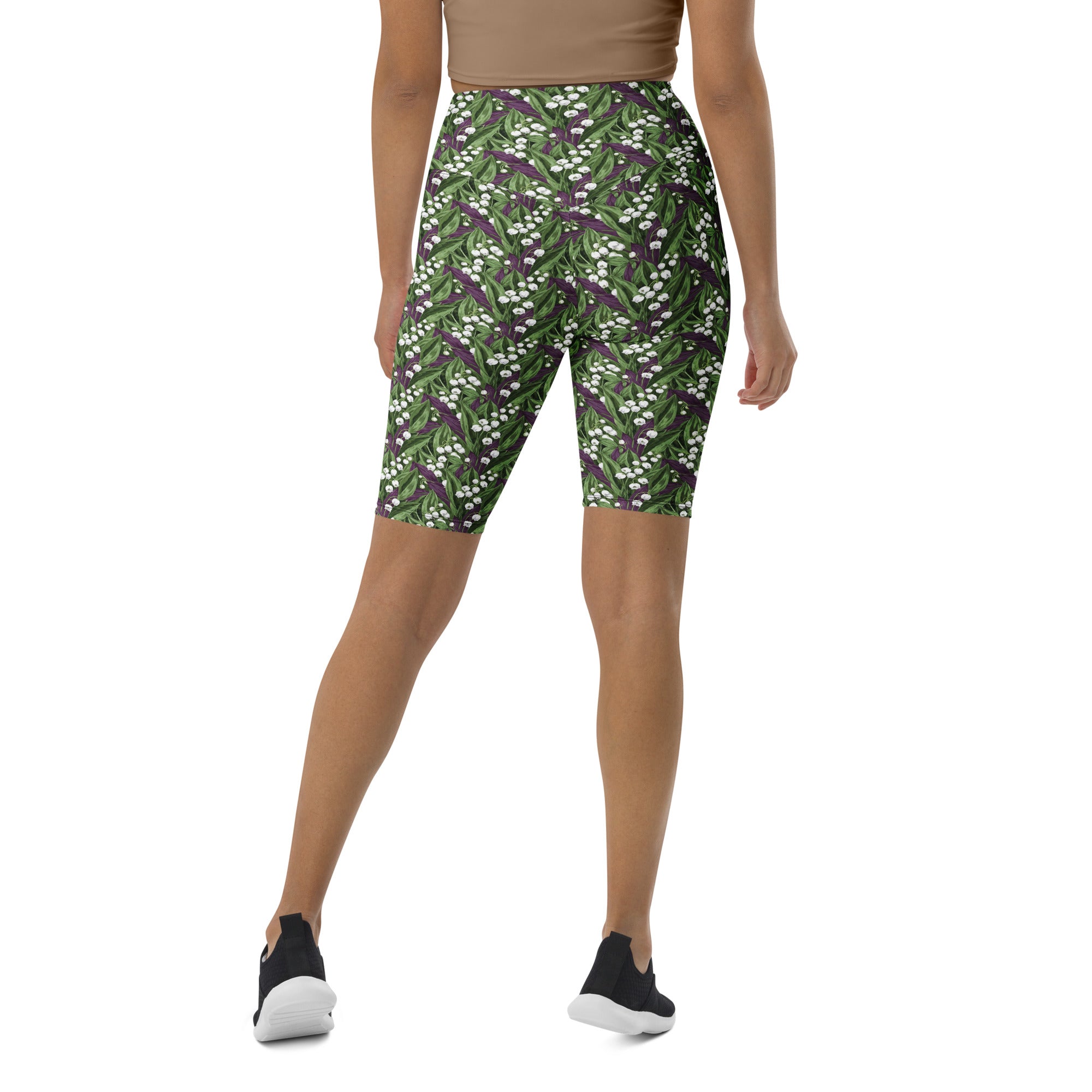 Lily of the Valley Bike Shorts | GearBunch