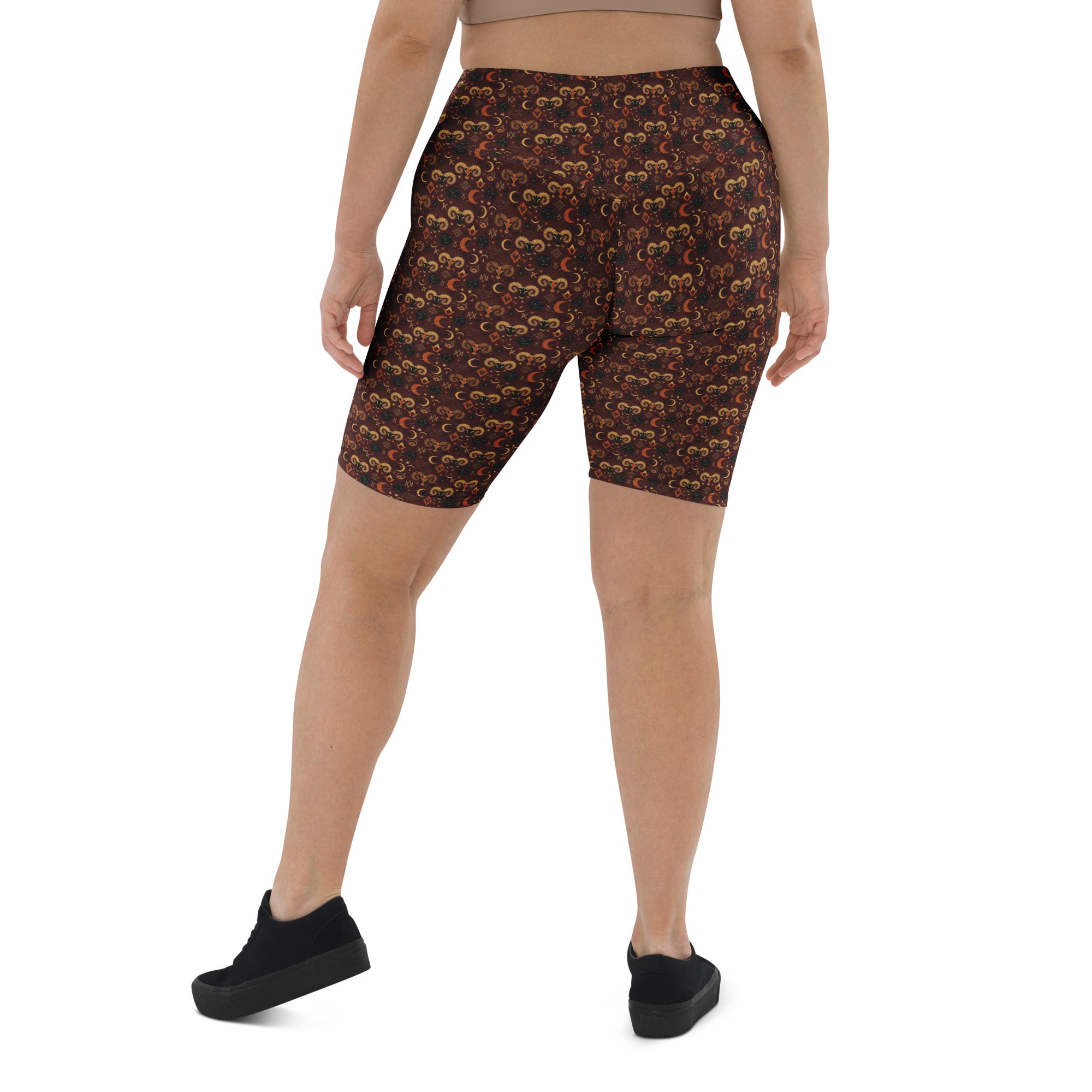 Aries Ram Mystical Bike Shorts | GearBunch
