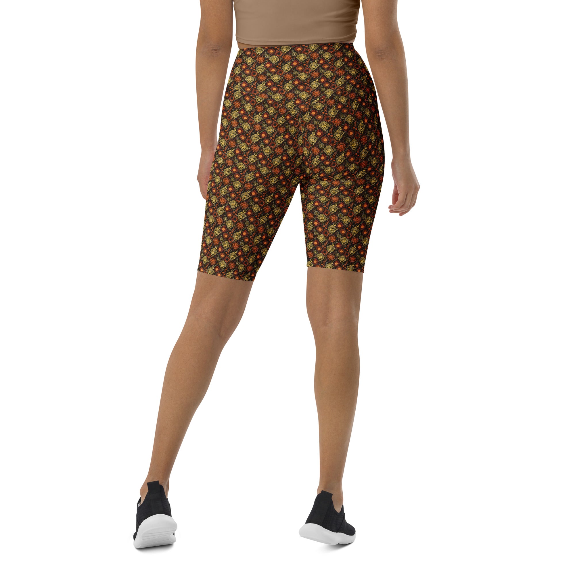 Leo Sun Mane Bike Shorts | GearBunch