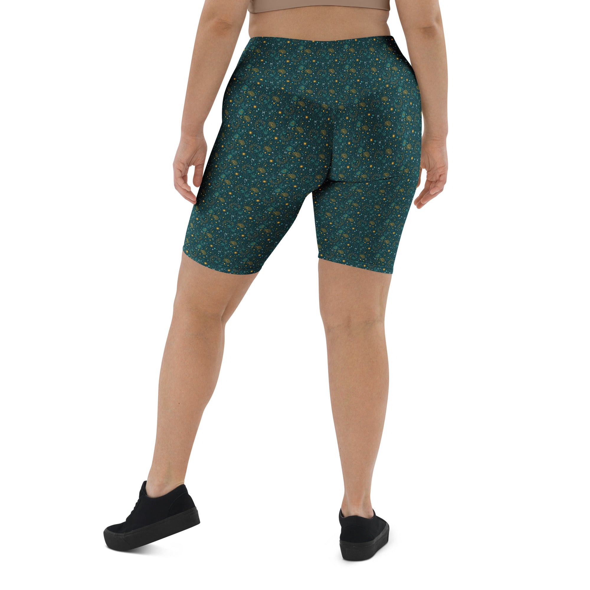 Pisces Celestial Bike Shorts | GearBunch
