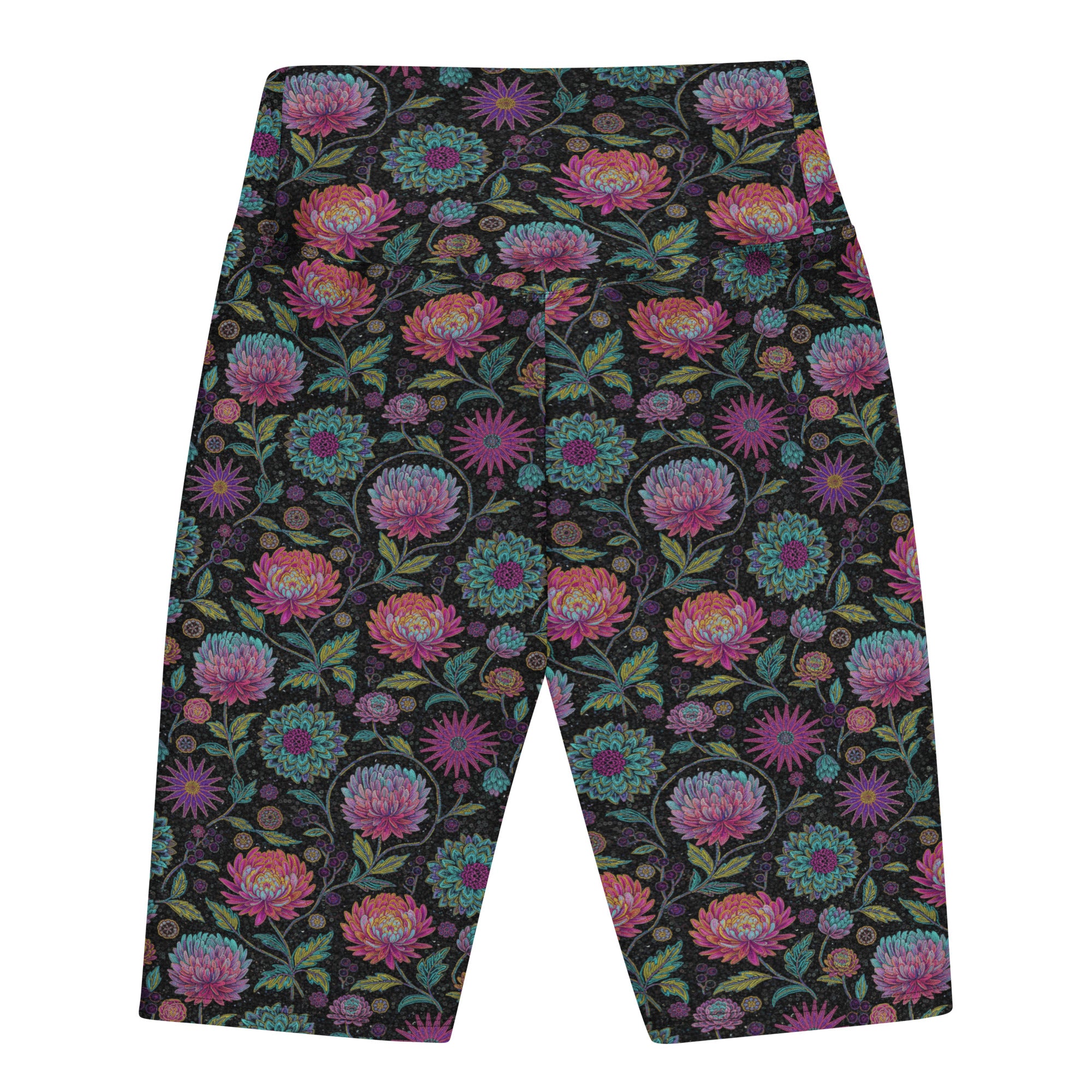 Holographic Paillette Maximalist Bike Shorts | GearBunch