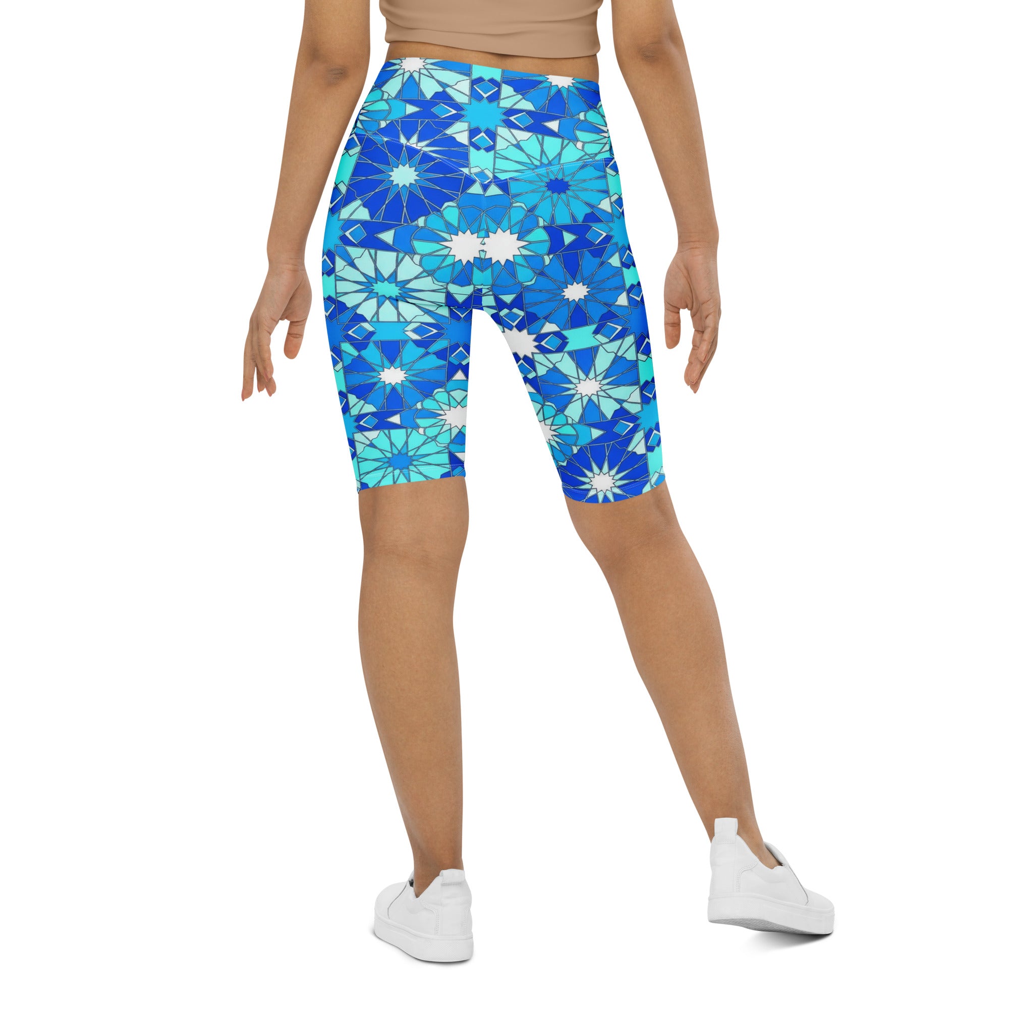 Zellige Arctic Bike Shorts | GearBunch