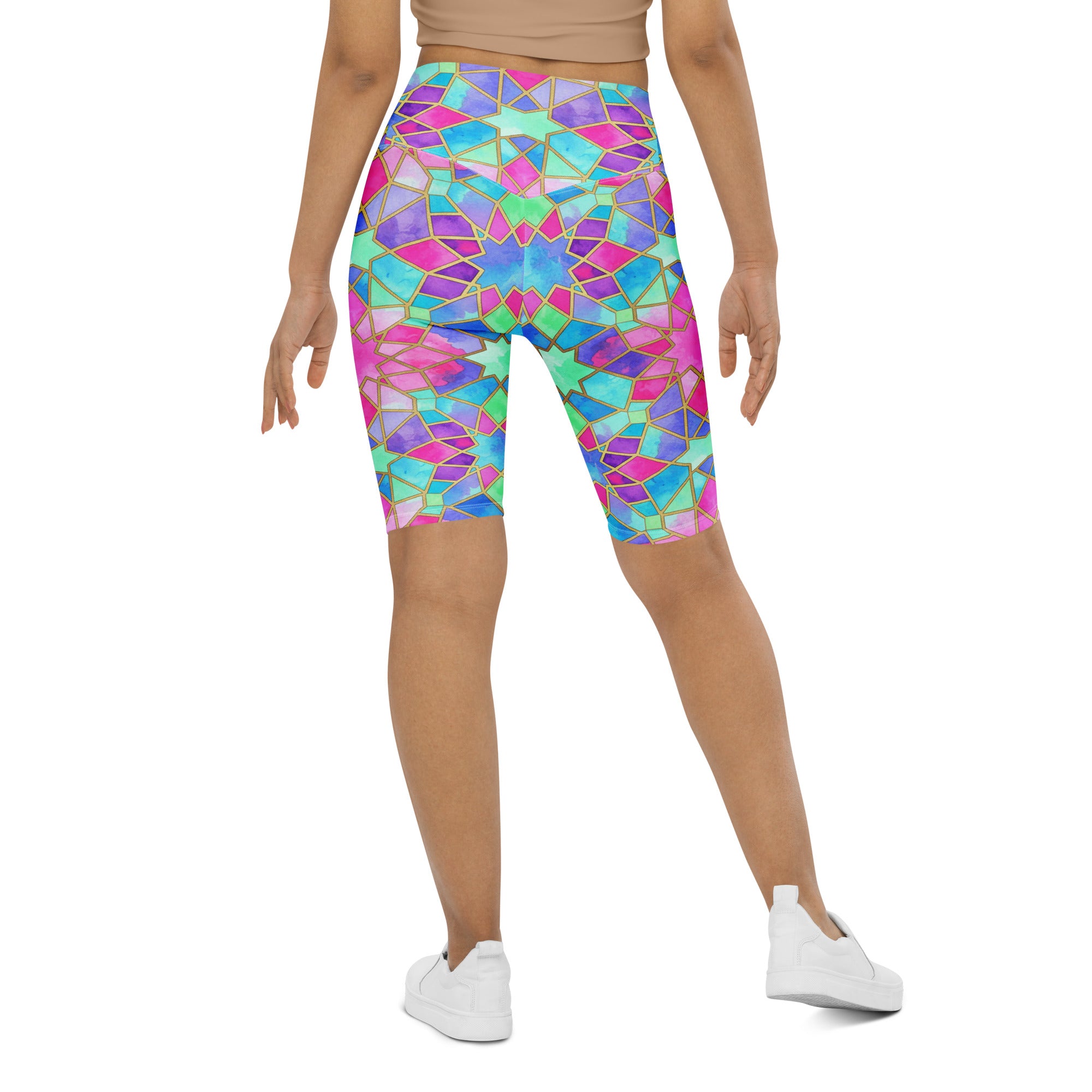 Violet Dream Bike Shorts | GearBunch