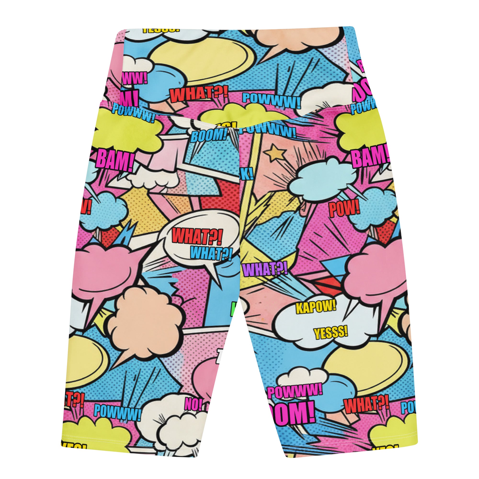 Comic Strip Kawaii Cute Bike Shorts | GearBunch