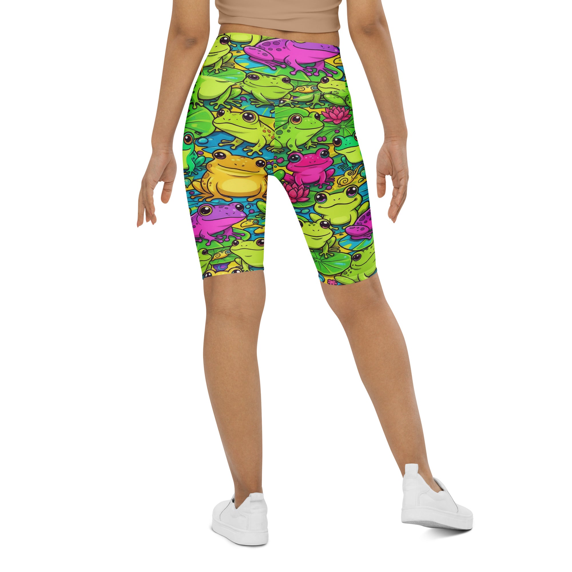 Vibrant Frog Pond Bike Shorts | GearBunch