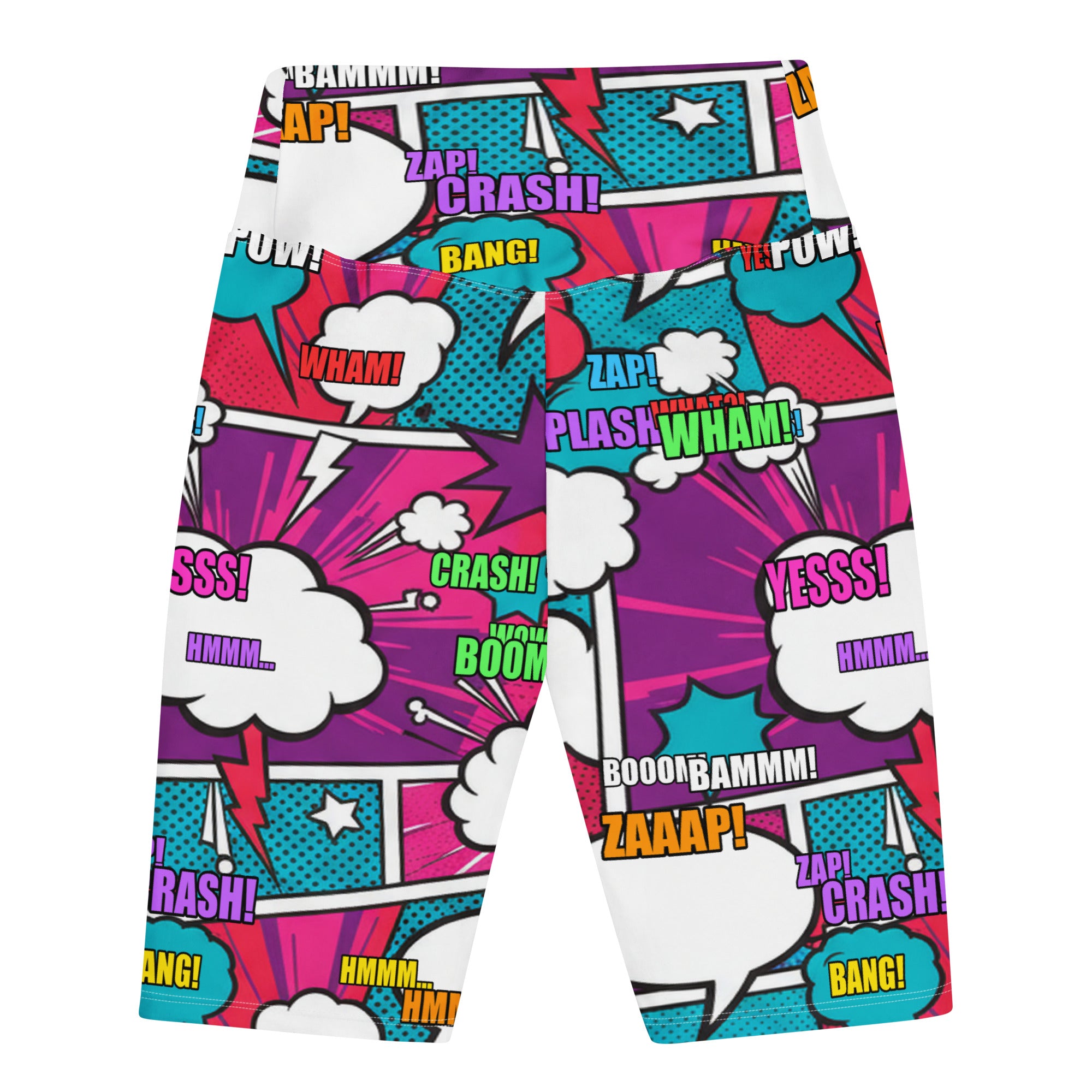 Comic Strip Roller Derby Bike Shorts | GearBunch