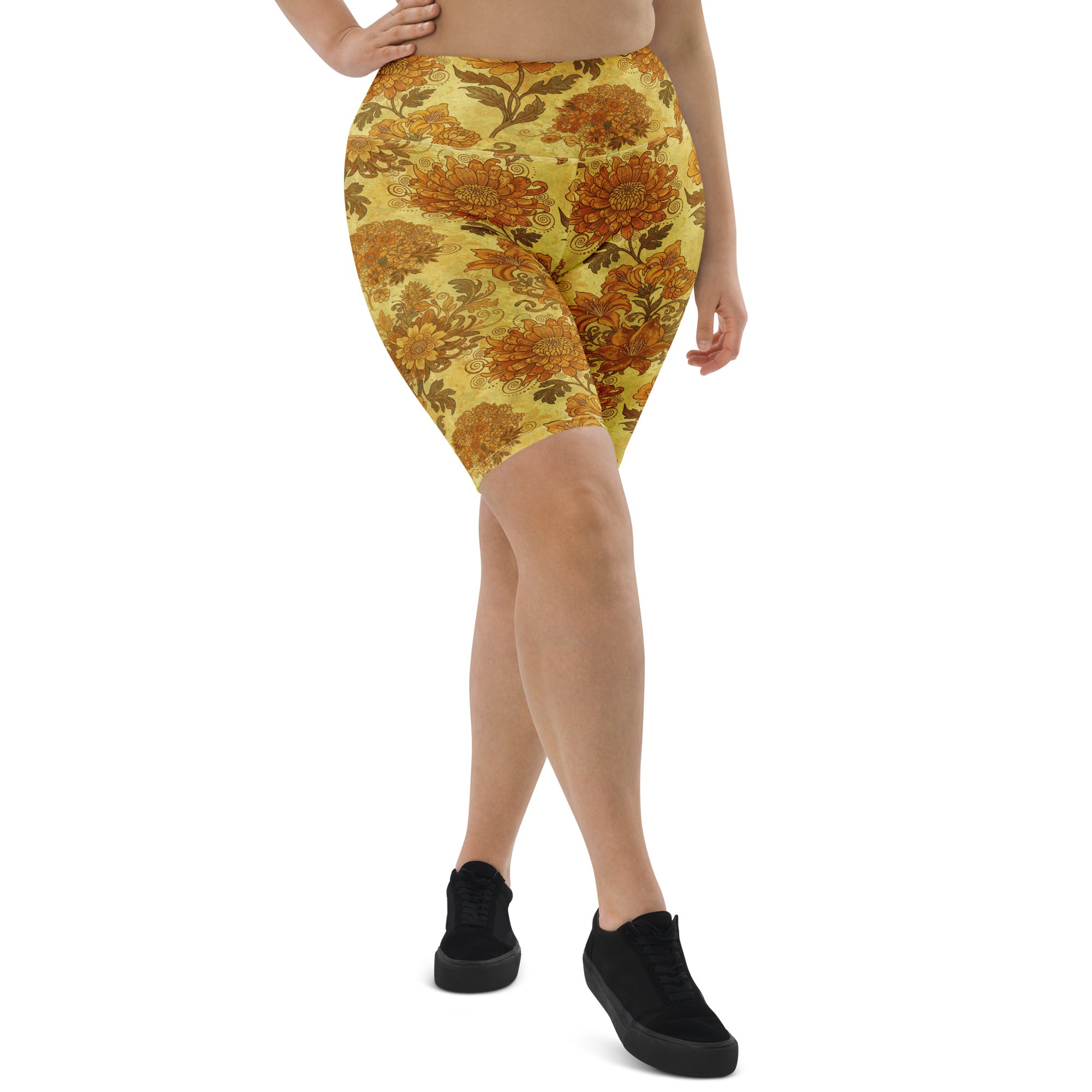 Gustav Klimt Garden Bike Shorts | GearBunch