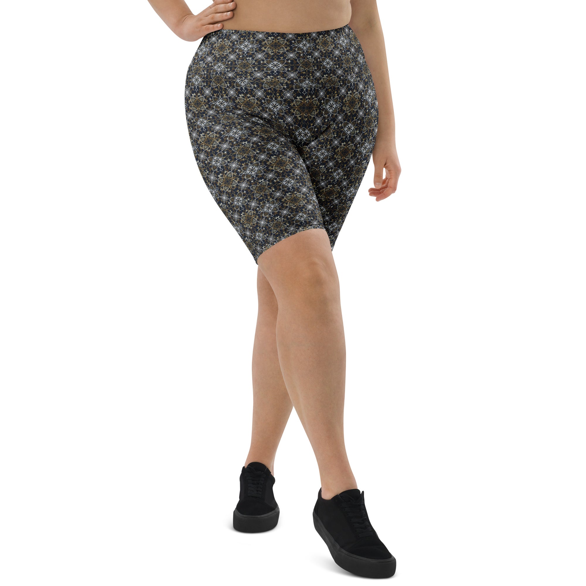Cross Mandala Bike Shorts | GearBunch
