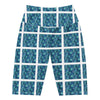 Women's fairy tale wilderness printed bike shorts front view
