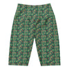 Women's ruby-throated hummingbird bike shorts front view