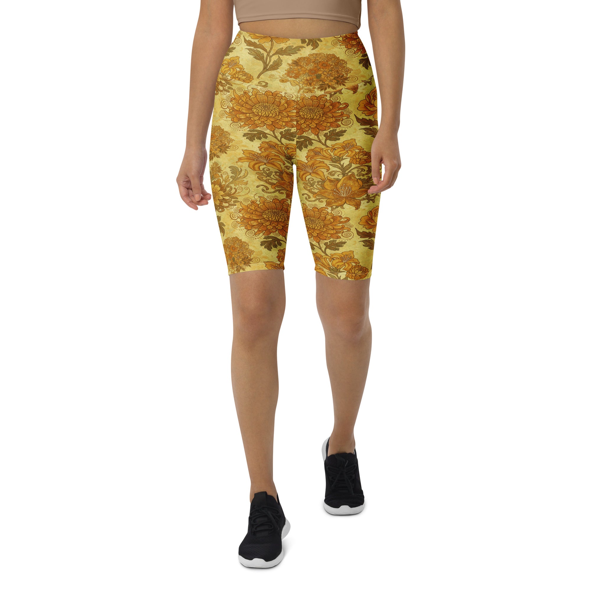 Gustav Klimt Garden Bike Shorts | GearBunch