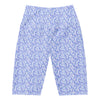 Women's white audrey hepburn quote bike shorts front view
