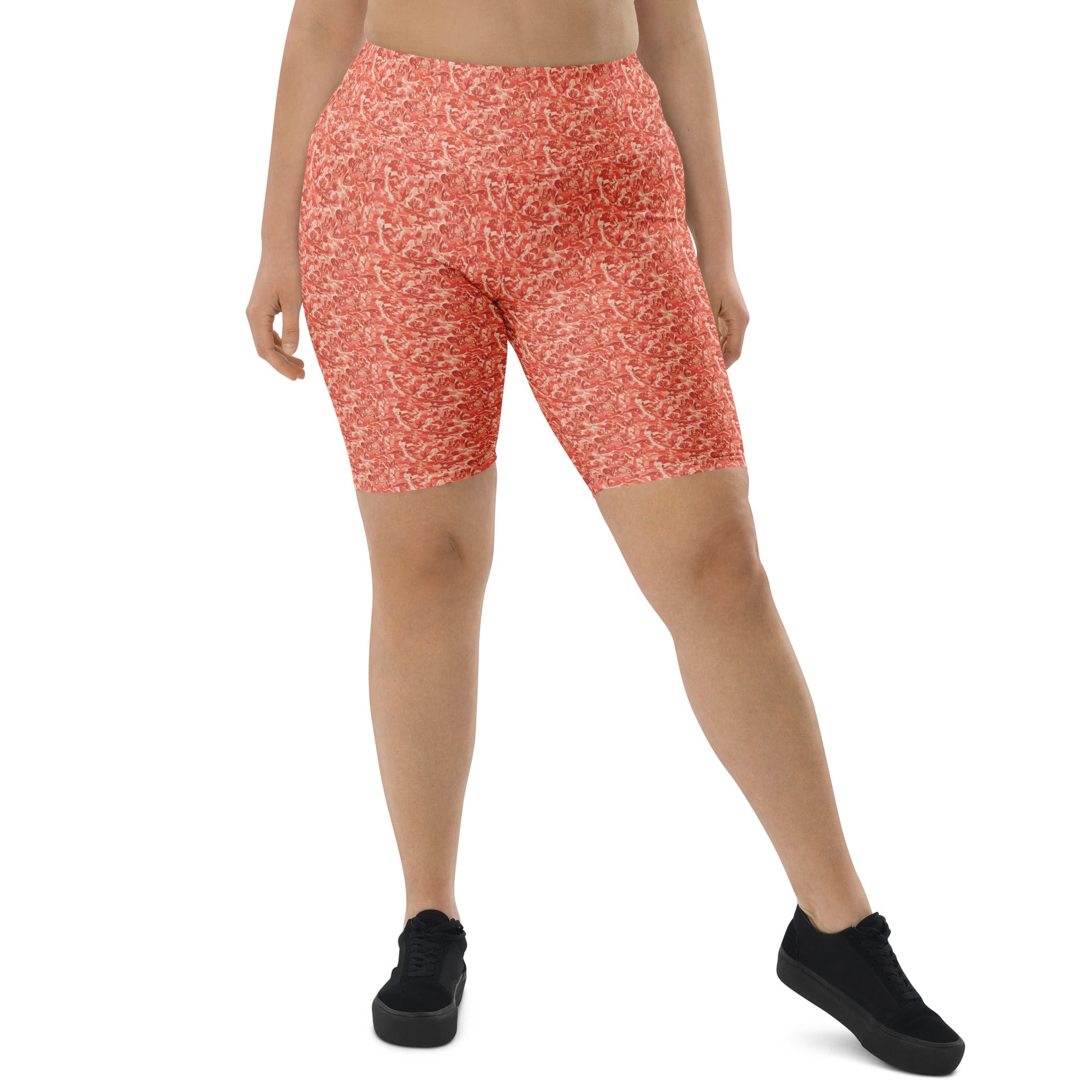 Distorted Cowboy Landscape Bike Shorts | GearBunch