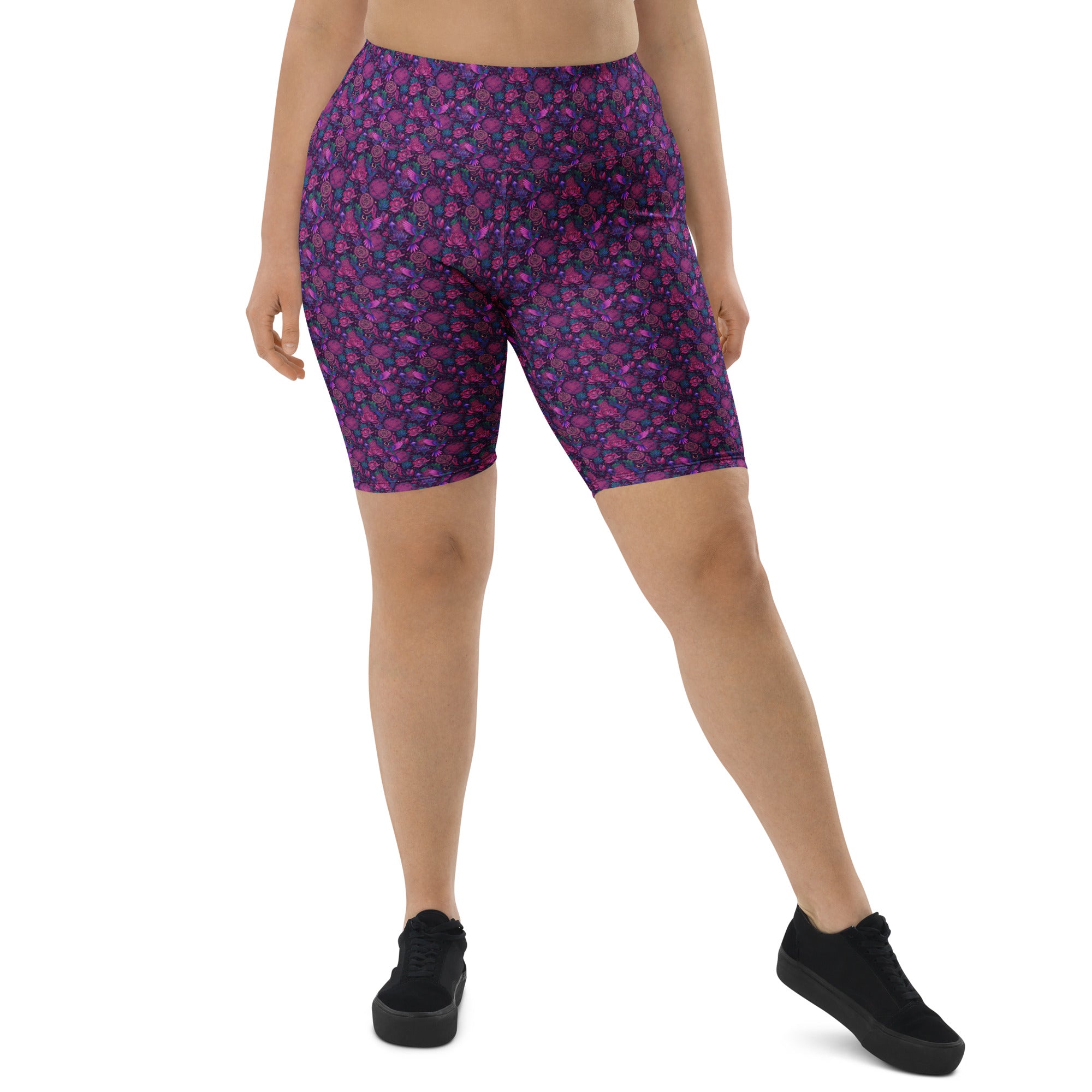 Hummingbird Divination Art Bike Shorts | GearBunch