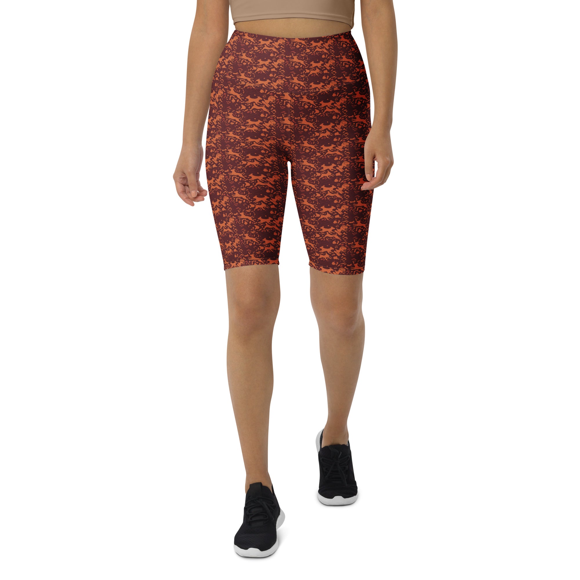 Minimal Fetch Art Bike Shorts | GearBunch