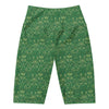 Women's William Morris Tree bike shorts front view