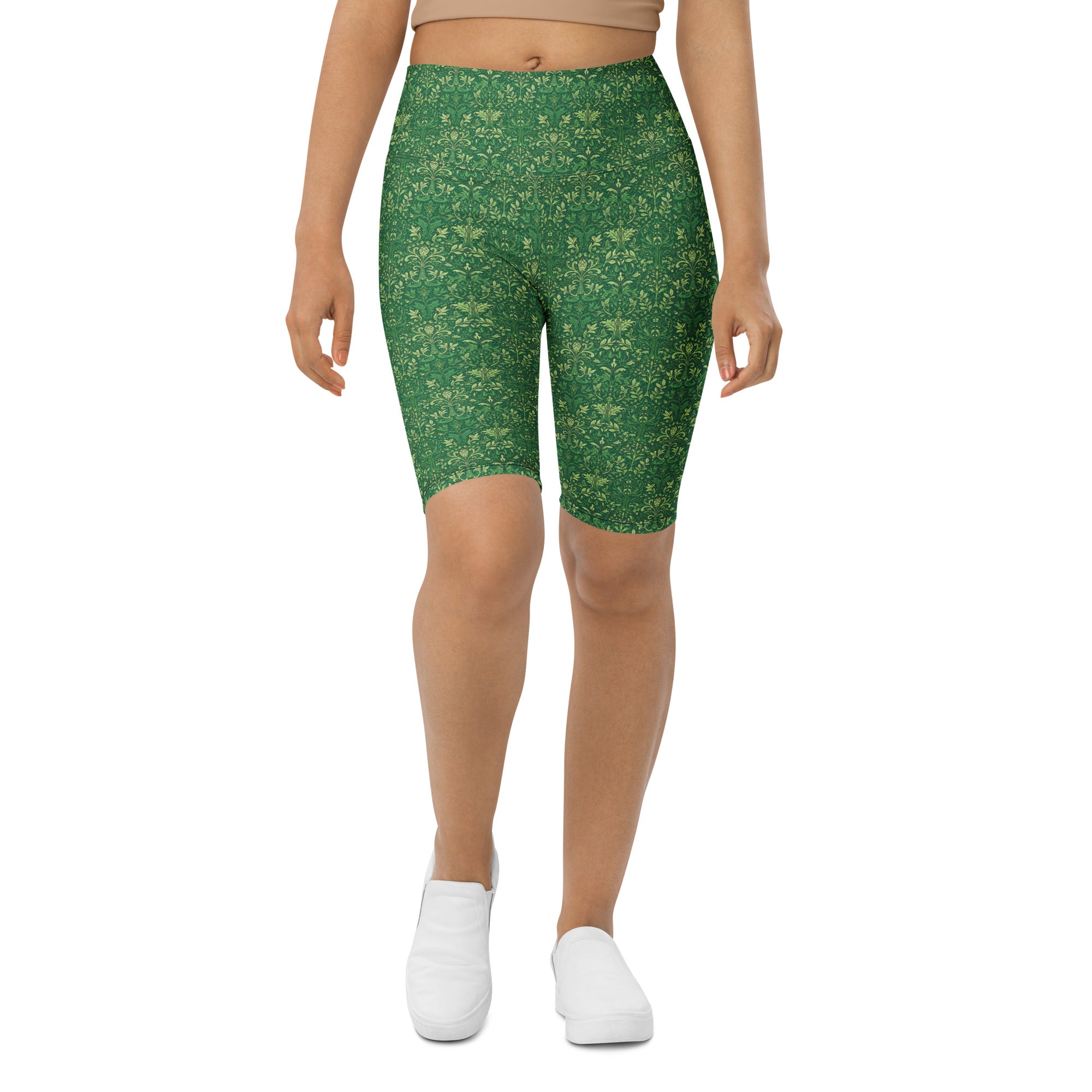 William Morris Tree Bike Shorts | GearBunch