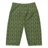 Women's celtic cross knotwork bike shorts front view